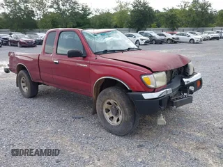 1999 Toyota Tacoma PreRunner with VIN 4TASN92N4XZ503796, listed as a IAAI auction lot 42605143 with 72,104 mi miles and . Bid and sale history available at DreamBid. Image 1.