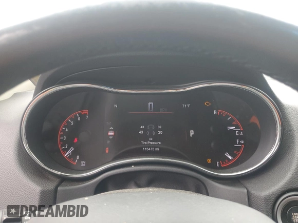 2017 Dodge Durango GT with VIN 1C4RDJDG1HC666240, listed as a Copart auction lot 56548385 with 115,475 mi miles and Salvage title. Bid and sale history available at DreamBid. Image 9.