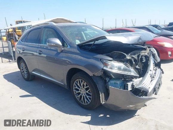 2015 Lexus RX 350 with VIN 2T2ZK1BA1FC175428, listed as a IAAI auction lot 41801786 with 107,931 mi miles. Bid and sale history available at carsss.com. Image 1.