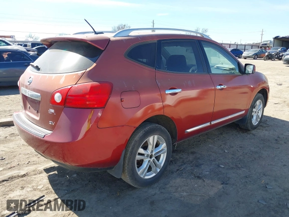 2013 Nissan Rogue S with VIN JN8AS5MT0DW508055, listed as a IAAI auction lot 41645649 with 250,772 mi miles. Bid and sale history available at carsss.com. Image 4.
