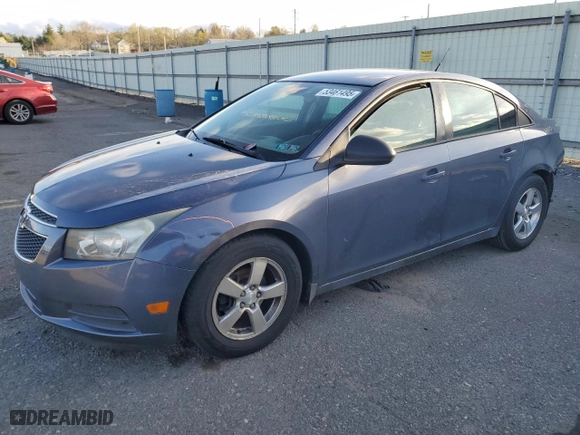 2013 Chevrolet Cruze LS with VIN 1G1PA5SGXD7249012, listed as a Copart auction lot 53461495 with 182,815 mi miles and Salvage Title. Bid and sale history available at carsss.com. Image 1.