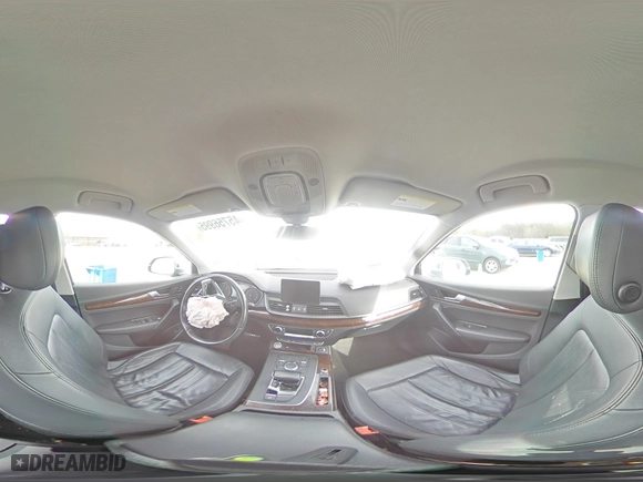 2020 Audi Q5 Premium with VIN WA1ANAFY4L2054851, listed as a Copart auction lot 45756995 with 114,212 mi miles and Salvage Title. Bid and sale history available at carsss.com. Image 14.