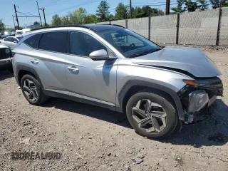 2024 Hyundai Tucson Limited with VIN 5NMJECDE6RH297298, listed as a Copart auction lot 54751165 with 48,757 mi miles and Clean Title. Bid and sale history available at carsss.com. Image 4.