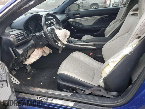 2015 Lexus RC F F z VIN JTHHP5BCXF5002500, wystawiony jako Copart lot #45632835 z przebiegiem 100 785 mil mil oraz Szkoda całkowita • Salvage title. Historia ofert i sprzedaży dostępna na DreamBid. Obrazek 7.
