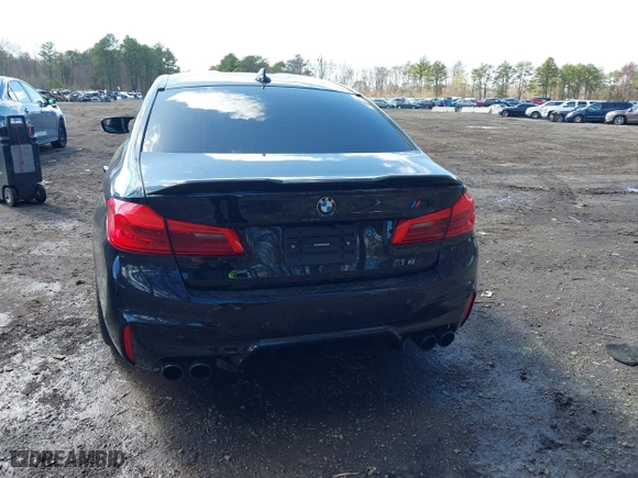 2020 BMW M5 with VIN WBSJF0C05LCE51499, listed as a IAAI auction lot 41982940 with 47,076 mi miles. Bid and sale history available at carsss.com. Image 16.