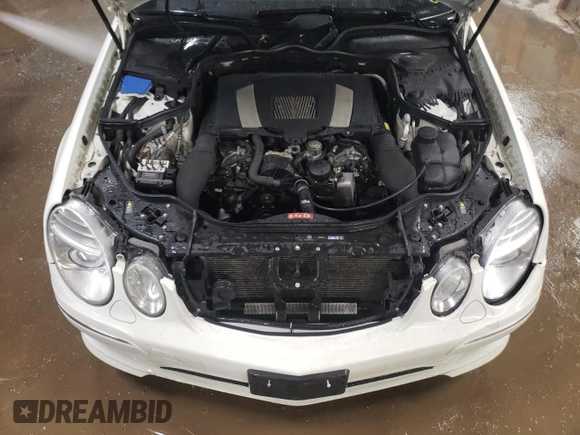 2009 Mercedes-Benz E-Class Luxury 3.5L with VIN WDBUF56X39B421390, listed as a Copart auction lot 47384395 with 125,642 mi miles and Salvage Title. Bid and sale history available at carsss.com. Image 11.