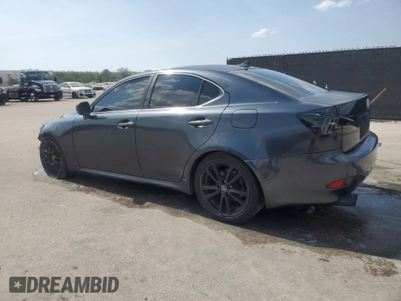 2008 Lexus IS 250 with VIN JTHBK262182070533, listed as a Copart auction lot 57807445 with 189,869 mi miles and Salvage title. Bid and sale history available at DreamBid. Image 2.