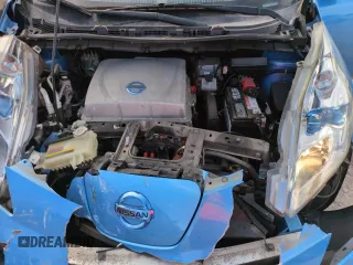 2013 Nissan LEAF SL with VIN 1N4AZ0CP4DC423984, listed as a Copart auction lot 52633125 with 61,229 mi miles and Salvage Title. Bid and sale history available at DreamBid. Image 11.