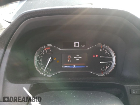 2017 Honda Ridgeline Black Edition with VIN 5FPYK3F83HB015057, listed as a Copart auction lot 49968565 with 107,317 mi miles and Salvage title. Bid and sale history available at DreamBid. Image 9.