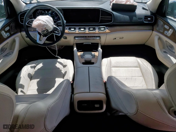 2022 Mercedes-Benz GLE with VIN 4JGFB4JB5NA810569, listed as a Copart auction lot 52186615 with 39,703 mi miles and Salvage Title. Bid and sale history available at carsss.com. Image 8.