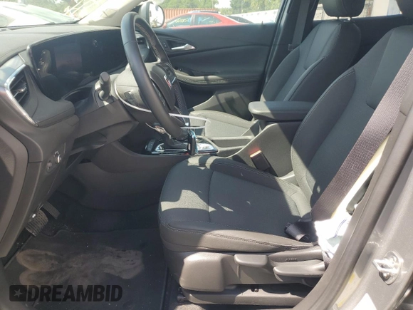 2025 Buick Encore GX Preferred with VIN KL4AMBSP4SB002849, listed as a Copart auction lot 57385015 with 2,966 mi miles and Salvage title. Bid and sale history available at DreamBid. Image 7.