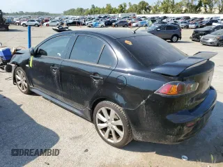 2013 Mitsubishi Lancer GT with VIN JA32U8FW6DU005479, listed as a Copart auction lot 69062344 with 126,217 mi miles and Salvage Title. Bid and sale history available at carsss.com. Image 2.