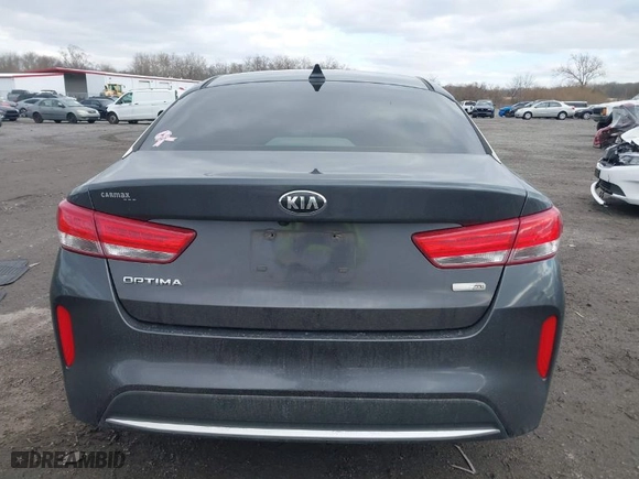 2017 Kia Optima Hybrid with VIN KNAGT4LE3H5018623, listed as a IAAI auction lot 41131849 with 143,795 mi miles. Bid and sale history available at carsss.com. Image 16.