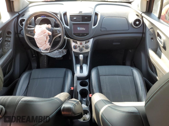 2015 Chevrolet Trax LT with VIN KL7CJRSB1FB118680, listed as a Copart auction lot 48504905 with 45,717 mi miles and Salvage Title. Bid and sale history available at carsss.com. Image 8.
