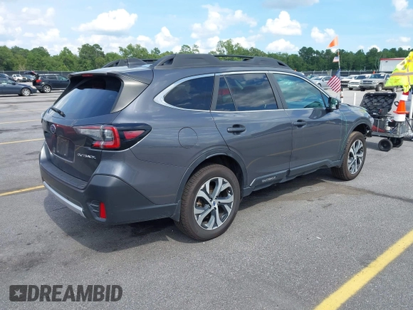 2021 Subaru Outback Limited with VIN 4S4BTANC7M3186175, listed as a IAAI auction lot 42514619 with 45,463 mi miles and . Bid and sale history available at DreamBid. Image 4.