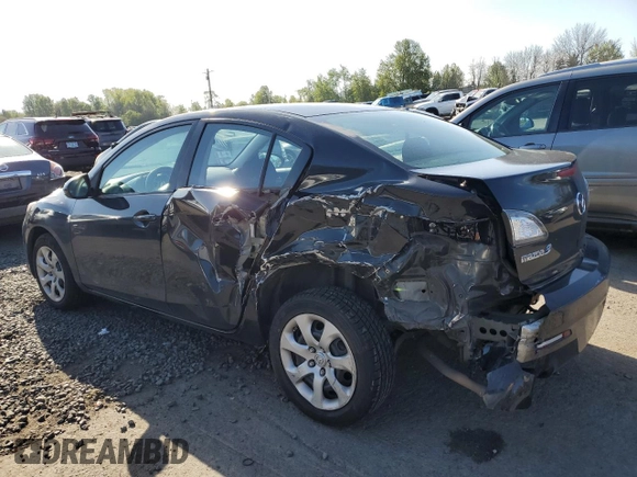 2013 Mazda 3 i SV with VIN JM1BL1TG0D1836891, listed as a Copart auction lot 54193525 with 124,049 mi miles and Salvage title. Bid and sale history available at DreamBid. Image 2.