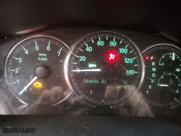 2006 Buick LaCrosse CXL with VIN 2G4WD582461254451, listed as a Copart auction lot 49954545 with 164,656 mi miles and Salvage Title. Bid and sale history available at carsss.com. Image 9.