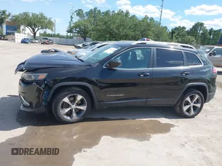 2019 Jeep Cherokee Limited with VIN 1C4PJLDB2KD387798, listed as a IAAI auction lot 39462992 with 20,173 mi miles and . Bid and sale history available at DreamBid. Image 14.