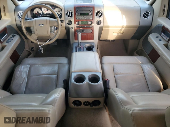 2007 Ford F-150 XLT with VIN 1FTPW12V37KA95048, listed as a Copart auction lot 59887575 with 182,669 mi miles and Salvage title. Bid and sale history available at DreamBid. Image 8.
