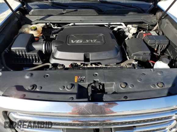 2016 GMC Canyon 4WD SLE with VIN 1GTH6CE39G1225821, listed as a Copart auction lot 50609245 with 0 mi miles and Salvage Title. Bid and sale history available at carsss.com. Image 11.