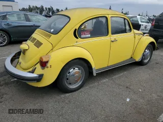 1974 Volkswagen Beetle with VIN 1142682367, listed as a Copart auction lot 84329164 with 52,888 mi miles and Clean Title. Bid and sale history available at DreamBid. Image 3.