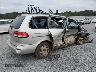 2003 Toyota Sienna LE with VIN 4T3ZF13C83U517614, listed as a Copart auction lot 72593664 with 0 mi miles and Salvage Title. Bid and sale history available at carsss.com. Image 3.