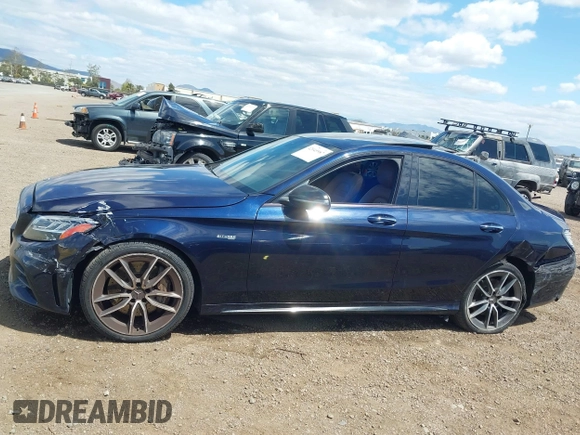 2020 Mercedes-Benz C 43 AMG with VIN 55SWF6EB2LU330233, listed as a IAAI auction lot 42045987 with 84,549 mi miles and . Bid and sale history available at carsss.com. Image 14.