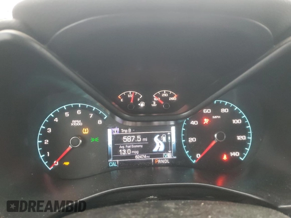 2017 Chevrolet Colorado 4WD LT z VIN 1GCGTCEN2H1260515, wystawiony jako Copart lot #82143134 z przebiegiem 62 474 mil mil oraz Szkoda całkowita • Salvage title. Historia ofert i sprzedaży dostępna na DreamBid. Obrazek 9.