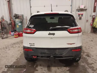 2014 Jeep Cherokee Trailhawk with VIN 1C4PJMBS5EW159912, listed as a IAAI auction lot 41538254 with 166,955 mi miles. Bid and sale history available at carsss.com. Image 16.