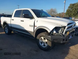 2013 Ram 1500 Outdoorsman with VIN 1C6RR7LT9DS626255, listed as a IAAI auction lot 41392530 with 165,295 mi miles. Bid and sale history available at carsss.com. Image 1.