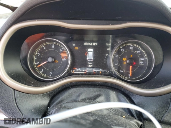 2017 Jeep Cherokee Limited with VIN 1C4PJMDB5HW520136, listed as a Copart auction lot 46643605 with 153,997 mi miles and Salvage Title. Bid and sale history available at carsss.com. Image 9.