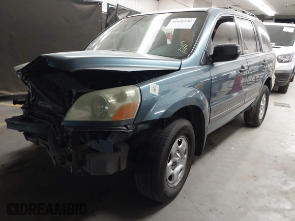 2005 Honda Pilot LX z VIN 2HKYF18135H537704, wystawiony jako IAAI lot #41091540 z przebiegiem Nie podano mil oraz . Historia ofert i sprzedaży dostępna na DreamBid. Obrazek 18.