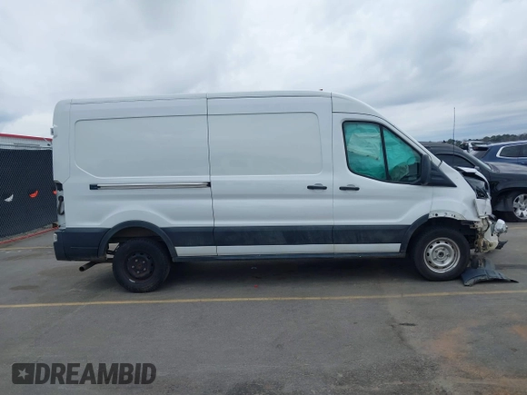 2021 Ford Transit Cargo with VIN 1FTBR1C85MKA12810, listed as a IAAI auction lot 41610132 with 105,724 mi miles and . Bid and sale history available at DreamBid. Image 13.