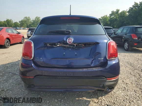 2016 FIAT 500X Easy with VIN ZFBCFYBT7GP386129, listed as a Copart auction lot 60502325 with 136,438 mi miles and Salvage title. Bid and sale history available at DreamBid. Image 6.