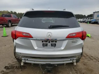 2015 Acura RDX Tech Pkg with VIN 5J8TB3H51FL013762, listed as a Copart auction lot 50046165 with 137,143 mi miles and Salvage Title. Bid and sale history available at carsss.com. Image 6.
