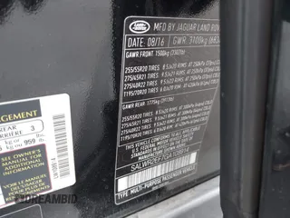 2016 Land Rover Range Rover Sport Dynamic with VIN SALWR2EF7GA108914, listed as a IAAI auction lot 42136783 with 106,247 mi miles and . Bid and sale history available at DreamBid. Image 9.