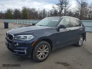 2015 BMW X5 xDrive35i with VIN 5UXKR0C52F0K57299, listed as a Copart auction lot 52920285 with 152,231 mi miles and Salvage Title. Bid and sale history available at carsss.com. Image 1.