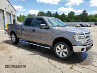 2014 Ford F-150 XL with VIN 1FTFW1EF3EKF89584, listed as a Copart auction lot 53799805 with 107,962 mi miles and Salvage Title. Bid and sale history available at carsss.com. Image 4.