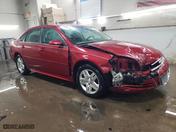 2012 Chevrolet Impala LT Retail with VIN 2G1WB5E37C1327498, listed as a Copart auction lot 46241295 with NaN miles and Salvage Title. Bid and sale history available at carsss.com. Image 4.