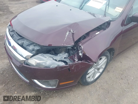 2011 Ford Fusion SEL with VIN 3FAHP0JA5BR253068, listed as a IAAI auction lot 41880066 with 121,410 mi miles. Bid and sale history available at carsss.com. Image 6.