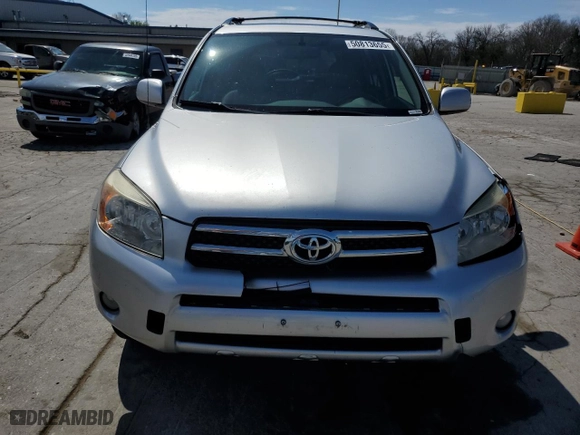 2008 Toyota RAV4 Ltd with VIN JTMBD31V886065180, listed as a Copart auction lot 50813655 with 232,534 mi miles and Salvage Title. Bid and sale history available at carsss.com. Image 5.