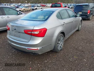 2014 Kia Cadenza Premium with VIN KNALN4D72E5143262, listed as a IAAI auction lot 41663400 with 176,471 mi miles. Bid and sale history available at carsss.com. Image 4.