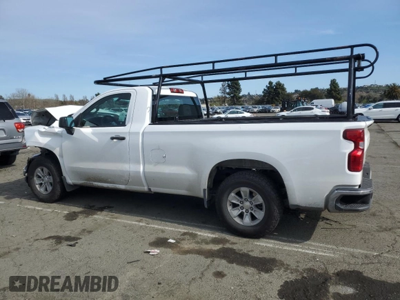 2021 Chevrolet Silverado 1500 Work Truck with VIN 3GCNWAEF7MG317850, listed as a Copart auction lot 49791675 with 75,586 mi miles and Salvage Title. Bid and sale history available at carsss.com. Image 2.