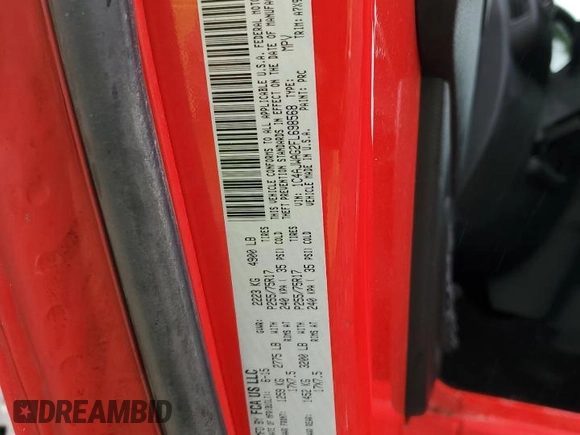2015 Jeep Wrangler Sport с VIN 1C4AJWAG2FL698568, выставлен на аукционе Copart как лот 58222415 с пробегом 103 670 миль миль и Списание • Salvage title. История ставок и продаж доступна на DreamBid. Изображение 14.