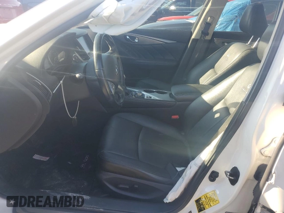 2014 Infiniti Q50 z VIN JN1BV7AP7EM683266, wystawiony jako Copart lot #87167454 z przebiegiem 120 125 mil mil oraz Szkoda całkowita • Salvage title. Historia ofert i sprzedaży dostępna na DreamBid. Obrazek 7.