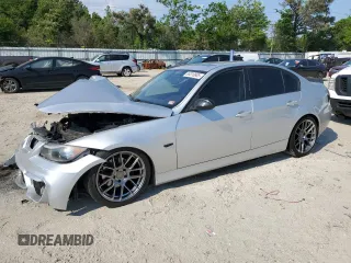 2008 BMW 3 Series 328i with VIN WBAVC53508FZ86430, listed as a Copart auction lot 55310805 with 160,013 mi miles and Salvage Title. Bid and sale history available at DreamBid. Image 1.