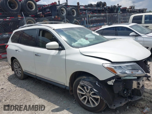 2014 Nissan Pathfinder Platinum with VIN 5N1AR2MN4EC731012, listed as a IAAI auction lot 42220965 with 170,000 mi miles and . Bid and sale history available at DreamBid. Image 13.