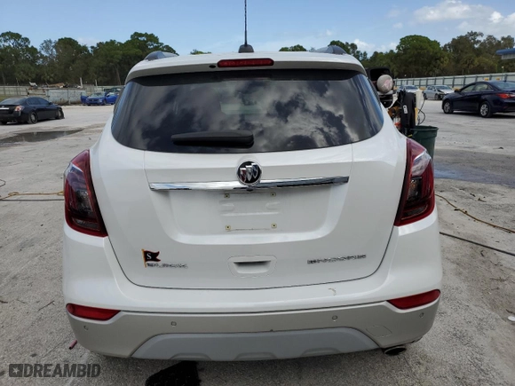2017 Buick Encore Premium with VIN KL4CJDSB1HB022857, listed as a Copart auction lot 76746504 with 34,180 mi miles and Salvage Title. Bid and sale history available at carsss.com. Image 6.