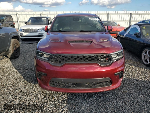 2022 Dodge Durango R/T Plus with VIN 1C4SDJCT0NC222634, listed as a Copart auction lot 85609924 with 26,692 mi miles and Salvage title. Bid and sale history available at DreamBid. Image 5.