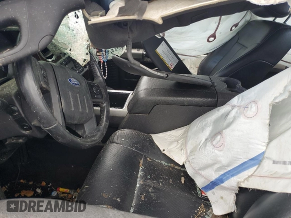 2013 Ford F-250 XL with VIN 1FT7W2B6XDEA57356, listed as a Copart auction lot 55127325 with Not provided miles and Salvage title. Bid and sale history available at DreamBid. Image 7.
